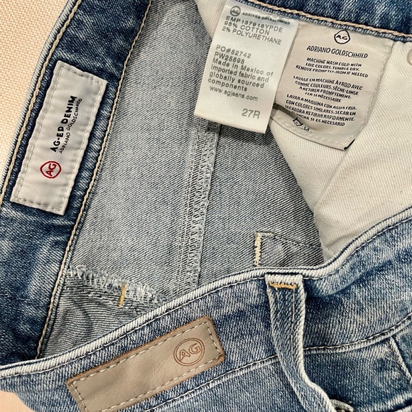 AG Adriano Goldschmied Faded Blue Slim Jeans - Picture 2 of 4